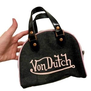Von Dutch mini bowling bag